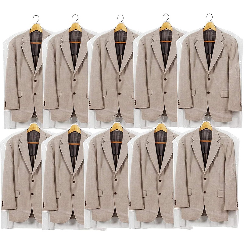 Set 10 Túi Bọc Quần Áo Treo Tủ Chống Bụi, Côn Trùng