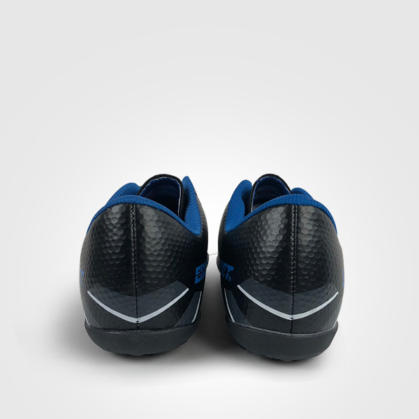 Giày Đá Bóng Sân Nhân Tạo Động Lực Ebet 206-Đen (Black/Blue) - Size