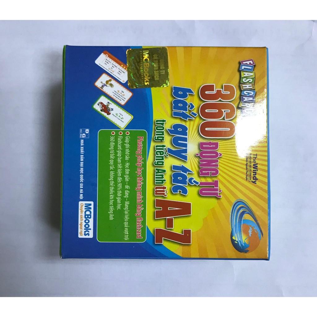 Flashcard - 360 Động Từ Bất Quy Tắc Trong Tiếng Anh Từ A - Z - Bản Quyền