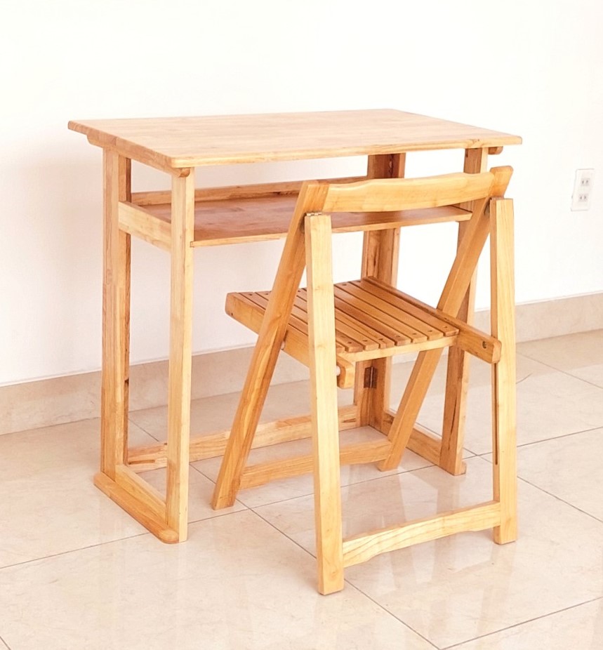 Bàn Gỗ Xếp Có Ngăn Kéo - Hàng VN Xuất Khẩu
