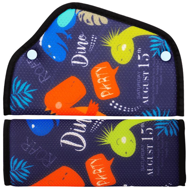 Hoạt Hình Dây Đai Lót Kid Bộ Dây Bìa Bảo Vệ Bộ Điều Chỉnh Dễ Thương An Toàn Dây Đai Lót Kẹp Bảo Vệ Cho Bé con Thắt Lưng