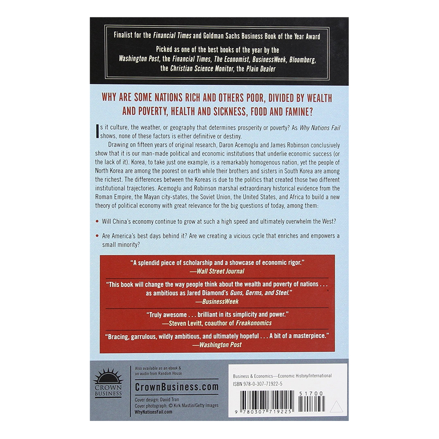 Why Nations Fail (Us)