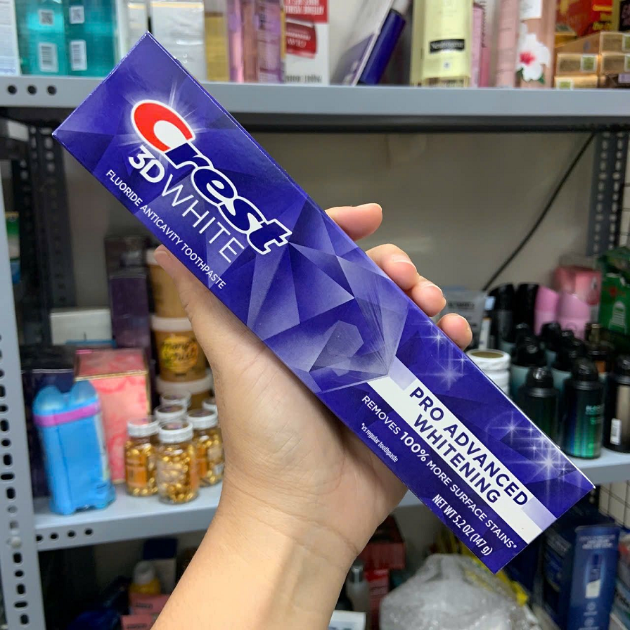 Kem đánh Răng Crest 3D White - Hàng nhập khẩu Từ Mỹ