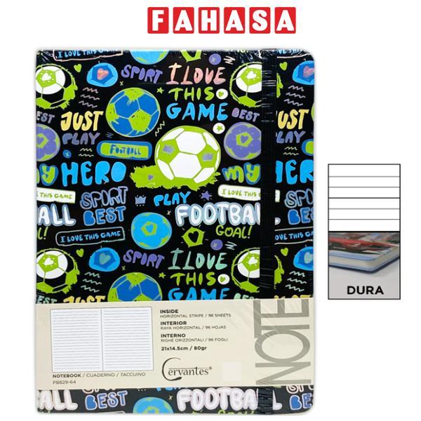 Sổ Ghi Chú Freestyle A5 - Kẻ Ngang - 192 Trang 80gsm - Cervantes PB829-64 - Mẫu 1