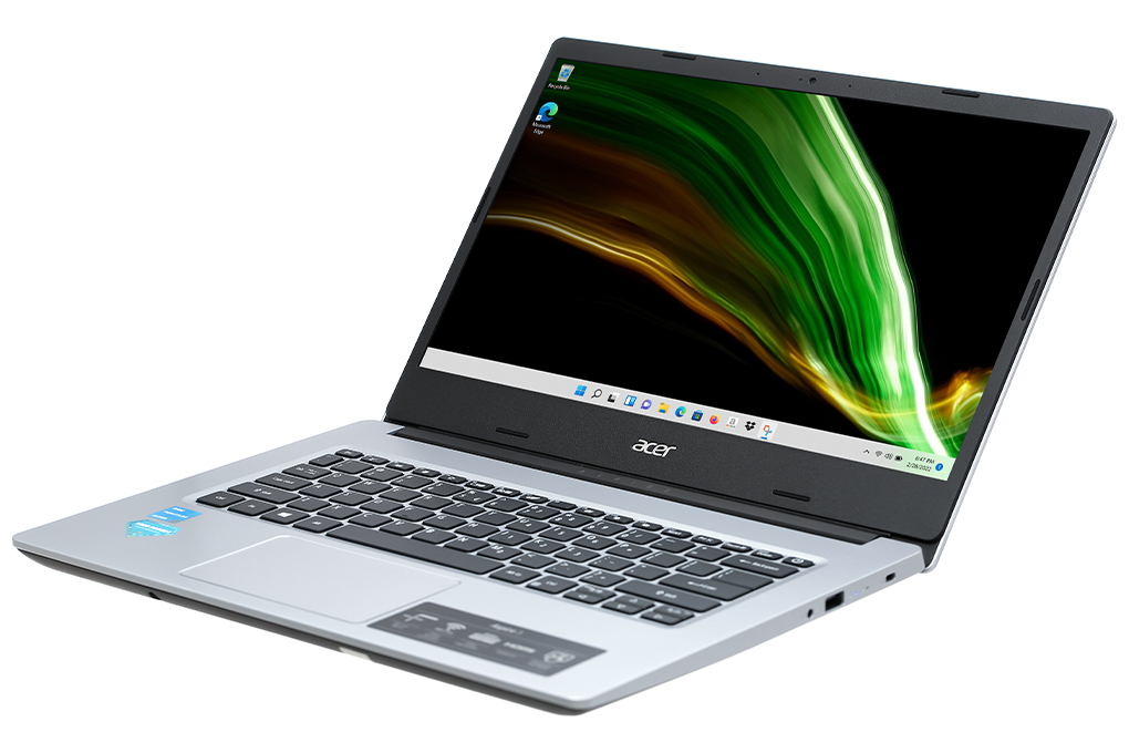 Laptop Acer Aspire 3 A314 35 P3G9 N6000/4GB/256GB/14&quot;/Win11/(NX.A7SSV.007)/Bạc - Hàng chính hãng