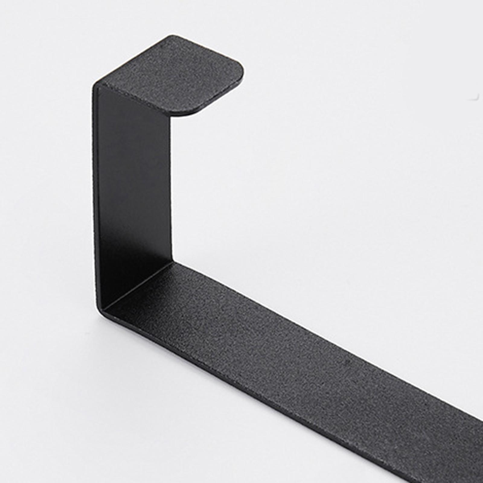 Over Hook Behind Back of Door Organizer Hooks Over Door Towel Rack Bathroom Home Organizer for Hanging Coat Handbag Hat Robe Towels,