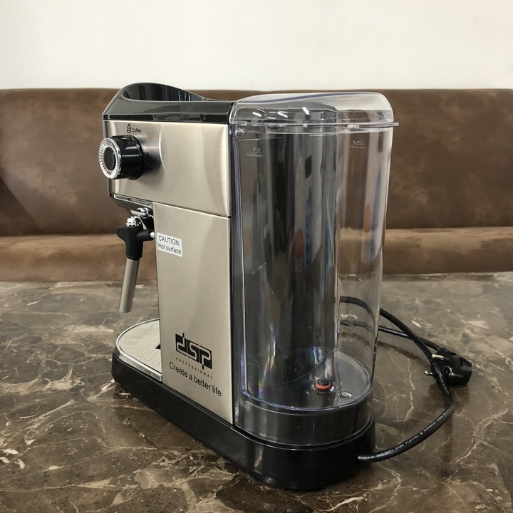 Máy pha cà phê Espresso DSP KA3065 1450W - Áp lực bơm 15bar - HÀNG NHẬP KHẨU