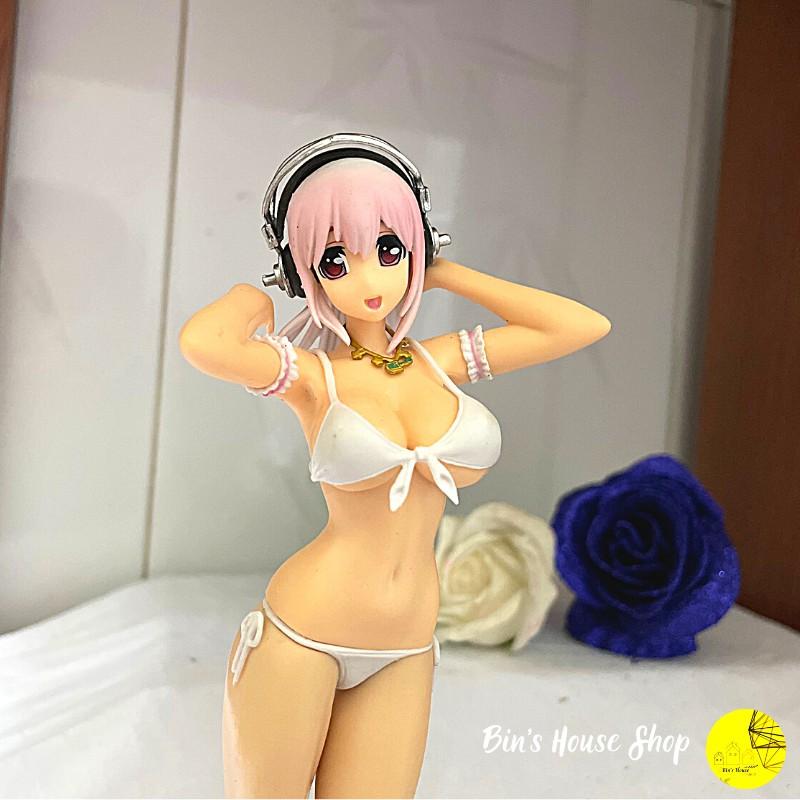 Mô hình đồ chơi nhân vật Super Sonico mặc Bikini cao 19cm