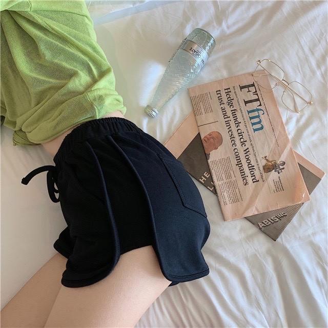 QUẦN ĐÙI NỮ THUN THỂ THAO