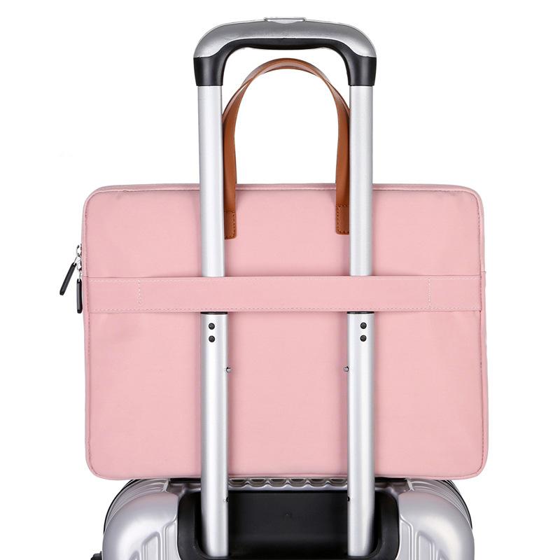 Thời Trang Nữ Túi Xách Tay Túi Laptop Tập Tin Túi Cho MacBook Air Pro 13 14 15 15.6 Inch Huawei Pro Xiaomi Tay máy Tính Xách Tay Ốp Lưng