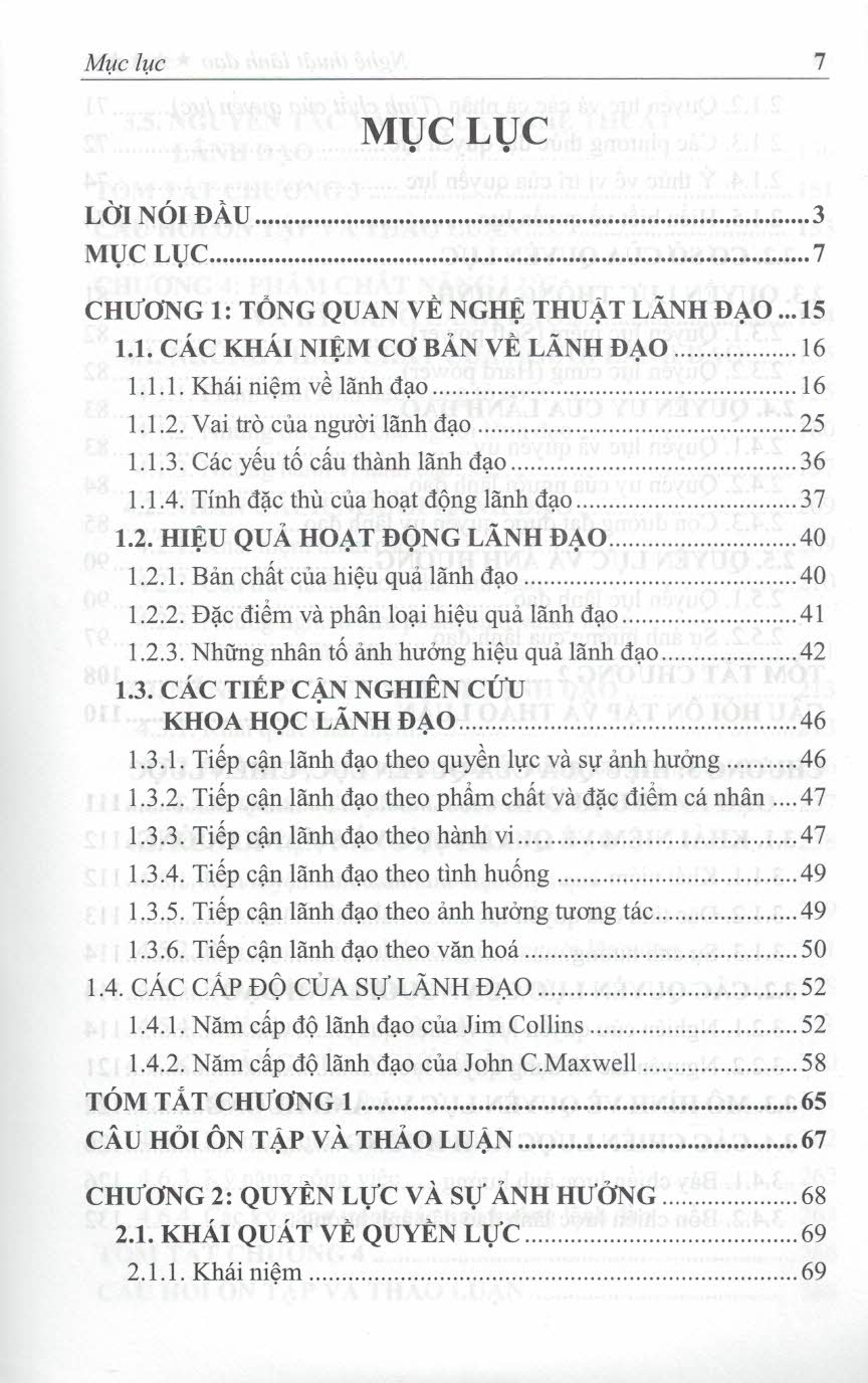 NGHỆ THUẬT LÃNH ĐẠO - TẬP 1