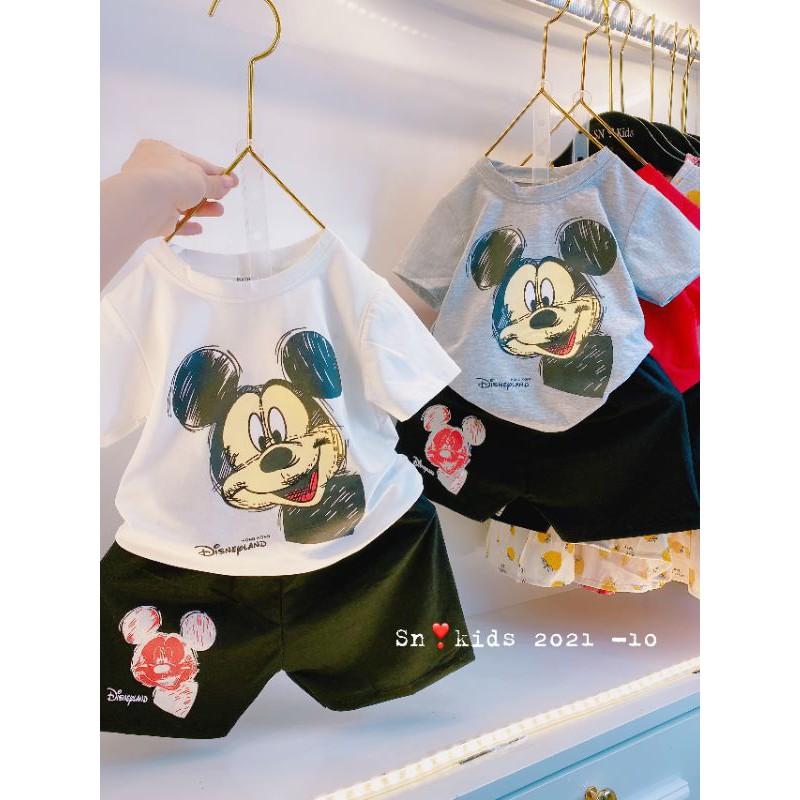 Bộ mickey cotton Quảng Châu hàng đẹp