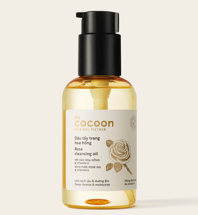 Dầu tẩy trang hoa hồng Cocoon 140ml