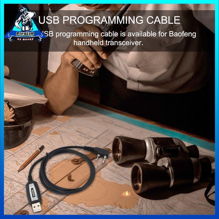Cáp Lập Trình Usb Cho Bộ Thu Phát Baofeng Uv-5R