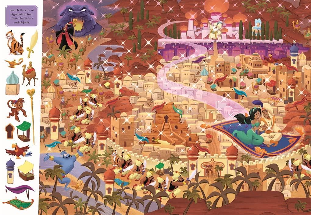Sách ngoại văn: Disney Princess Magical Worlds Search And Find Activity Book