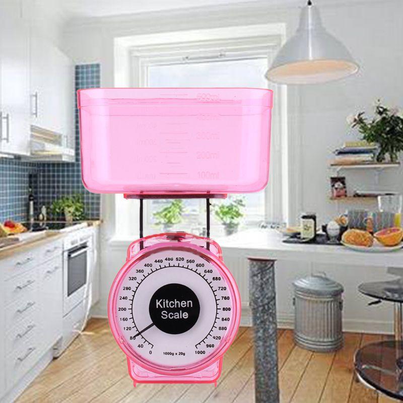CÂN THỰC PHẨM MINI MÀN HÌNH KIM TỐI ĐA 1KG KITCHEN SCALE ĐO CHÍNH XÁC VÀ CHUẨN THIẾT KẾ NHỎ GỌN , VẠCH CHIA RÕ RÀNG