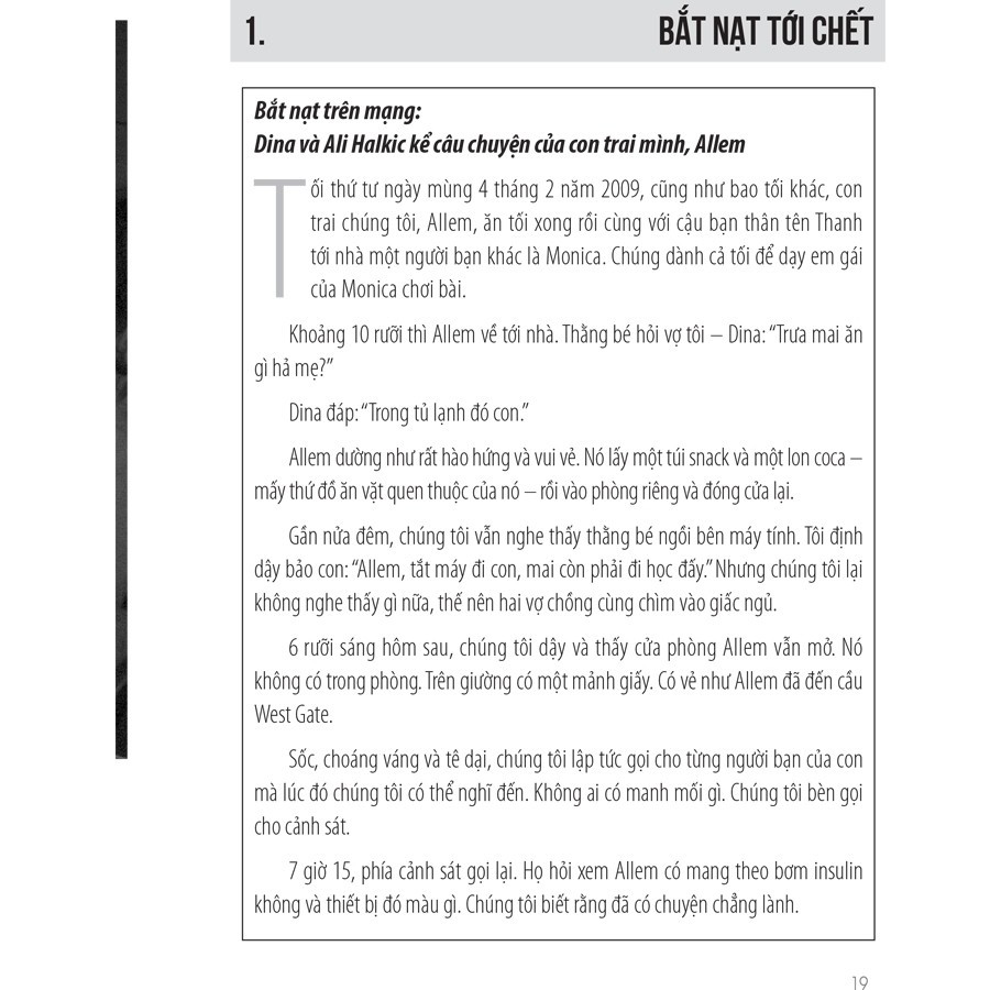 Sách- Ngưng Bắt Nạt - Cuốn Sách Thúc Đẩy Chúng Ta Cùng Nhau Hành Động