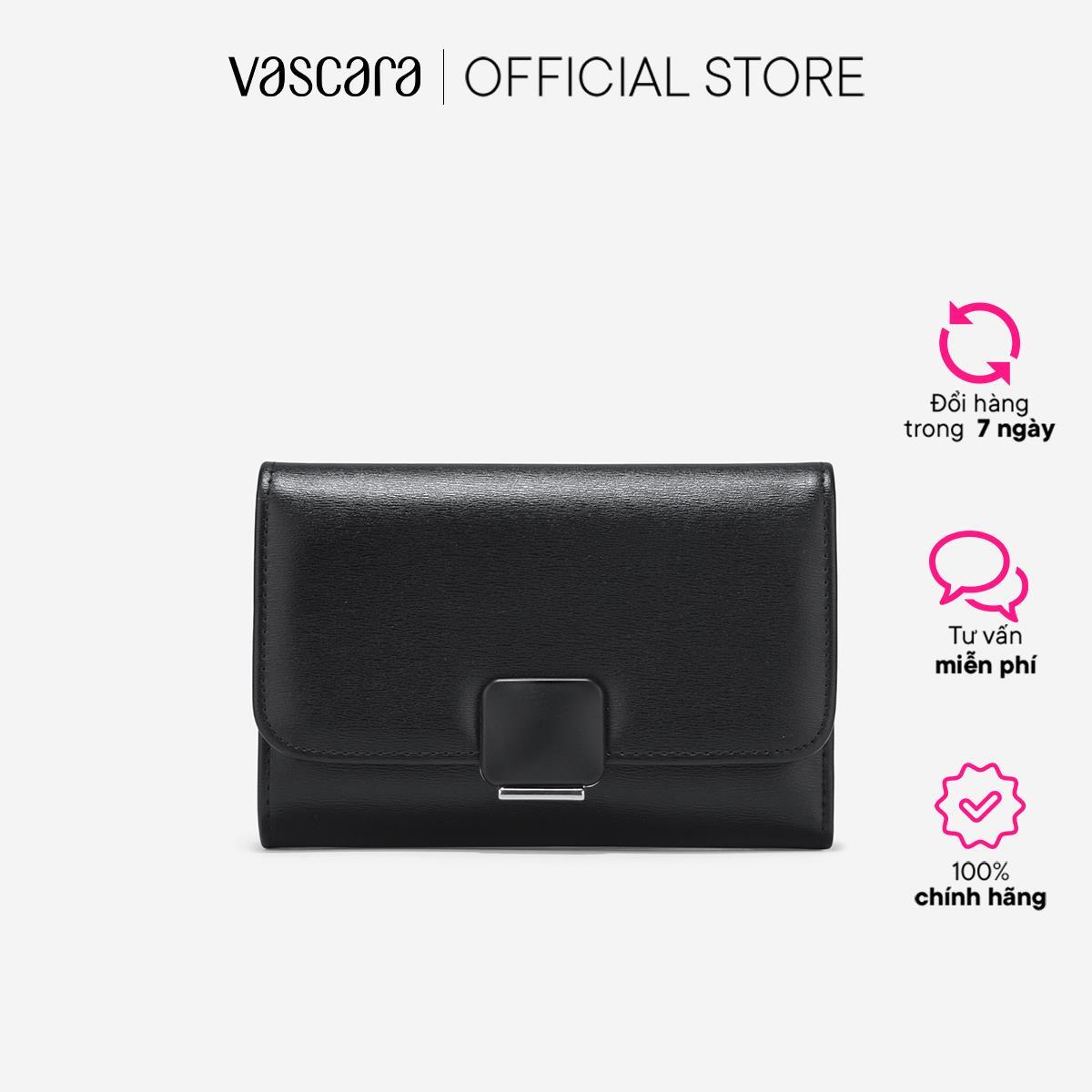 Vascara Ví Cầm Tay Nhấn Khóa Kim Loại - WAL 0307