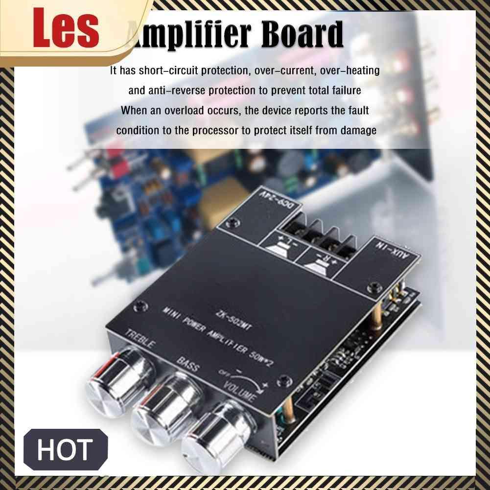 Mô Đun Khuếch Đại Âm Thanh ZK-502MT 2x50W 2.0 Chuyên Dụng