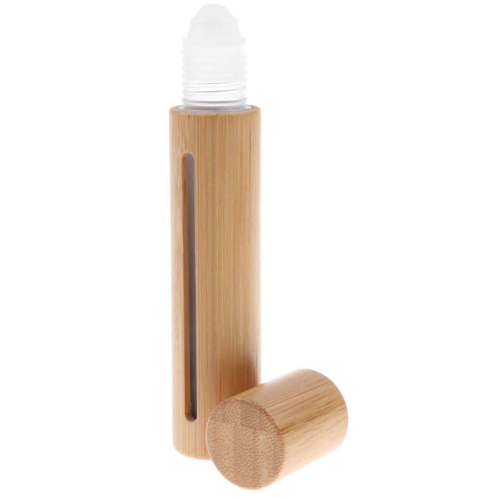 Portable Essential Oil Roller Bottle Case Holder, Refillable Perfume Lotion Roller Bottle, 15ml