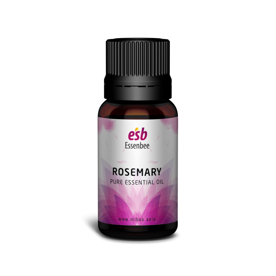 Tinh dầu Hương Thảo (Rosemary) – Essenbee – 20ml - 100% nguyên chất, hỗ trợ thư giãn tinh thần hiệu quả và xua đuổi muỗi an toàn