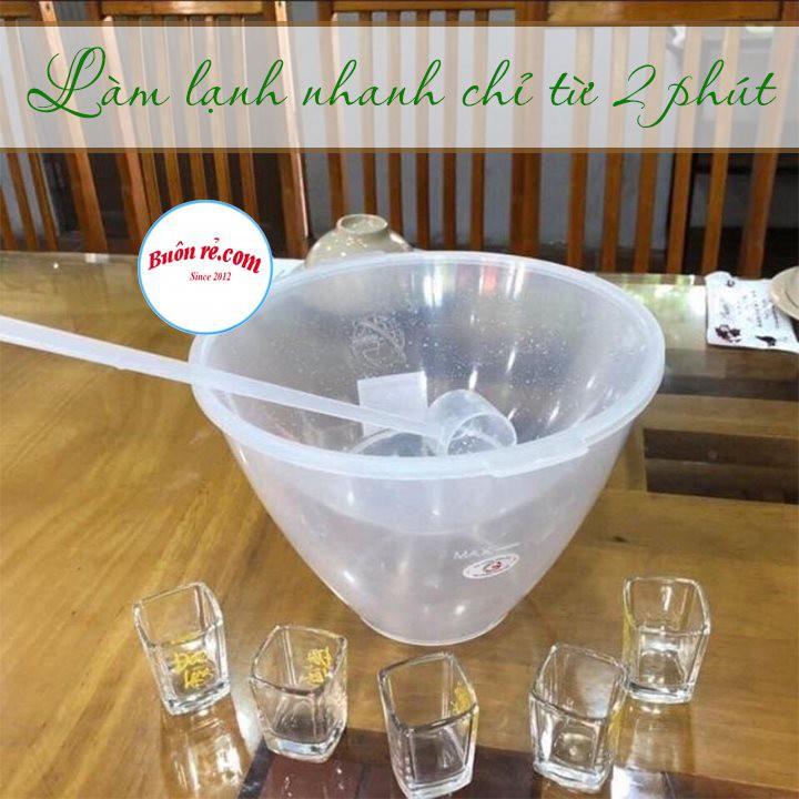 Bộ bát ướp lạnh trái cây Tặng kèm muỗng múc - Dụng cụ ướp lạnh hoa quả, trái cây