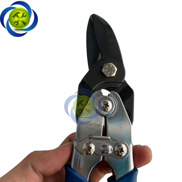 Kéo cắt tôn Kingtony 74260 mũi cong phải