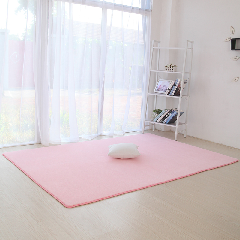 Thảm trải sàn phòng ngủ trơn mềm 160x200cm