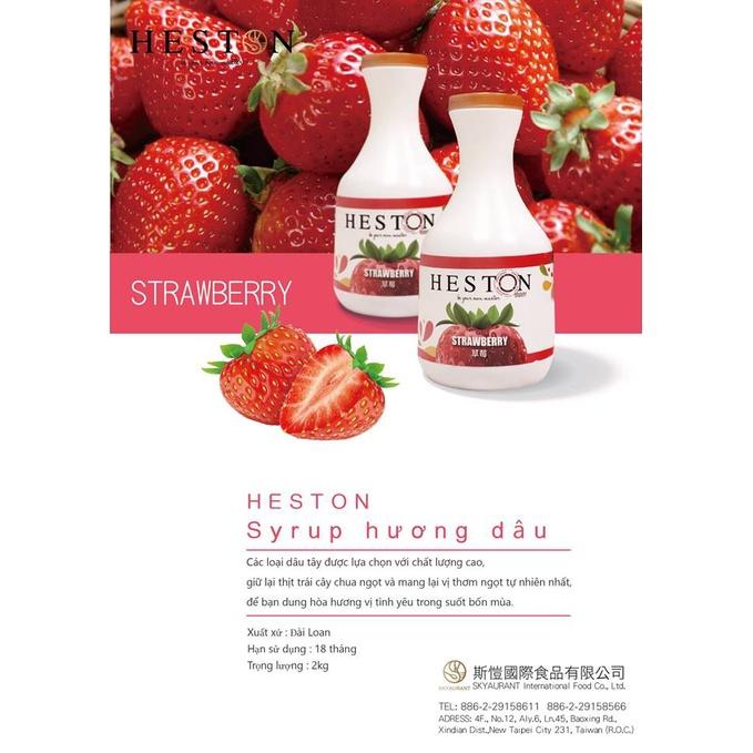 Syrup vải hiệu Heston Đài Loan 2000ml