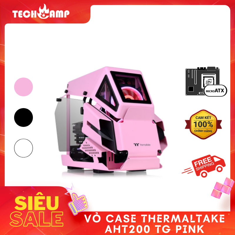 Vỏ Case Thermaltake AHT200 TG - Hàng chính hãng