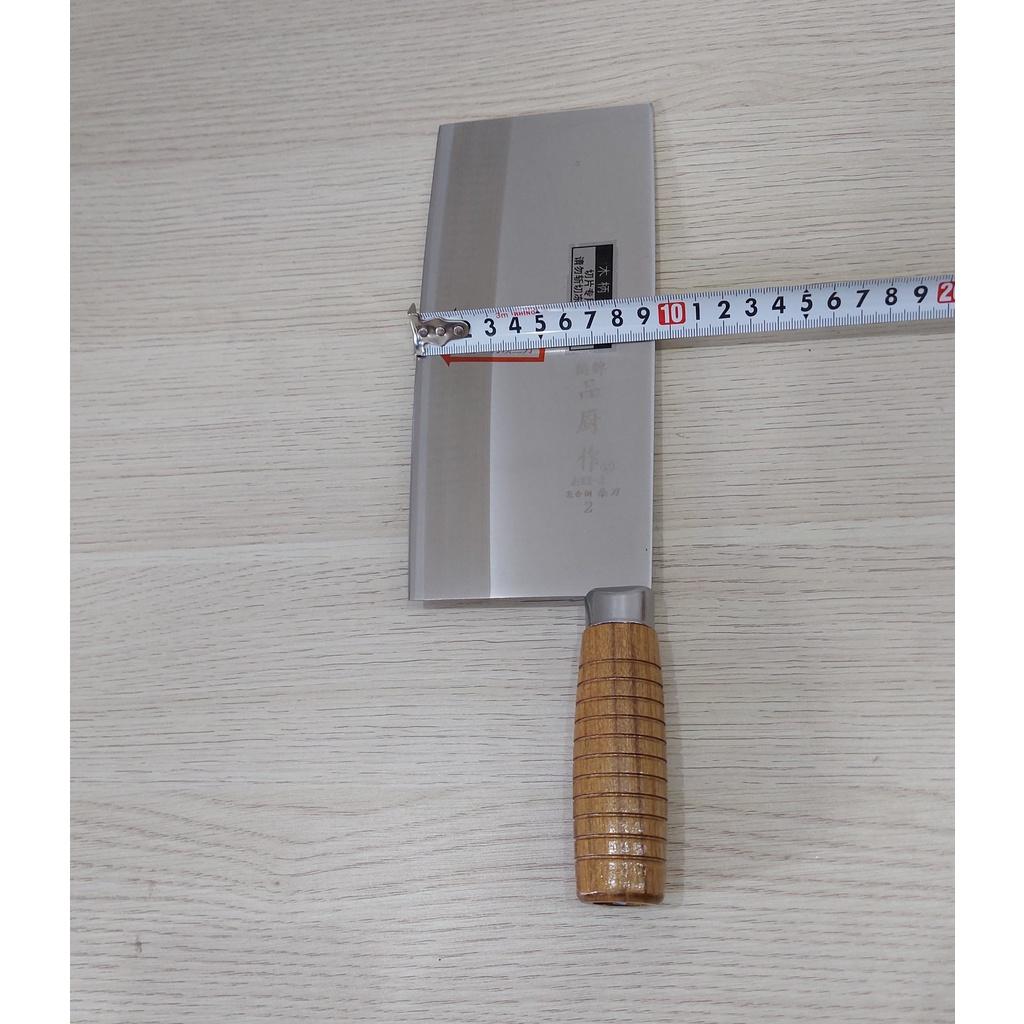 Dao bằm cán gỗ lưỡi thẳng