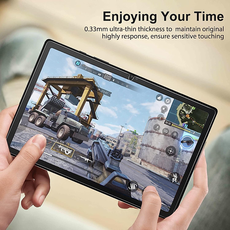 Miếng dán kính cường lực màn hình cho Samsung Galaxy Tab A8 10.5 inch 2022 hiệu HOTCASE Mercury H+ Pro - Hàng nhập khẩu