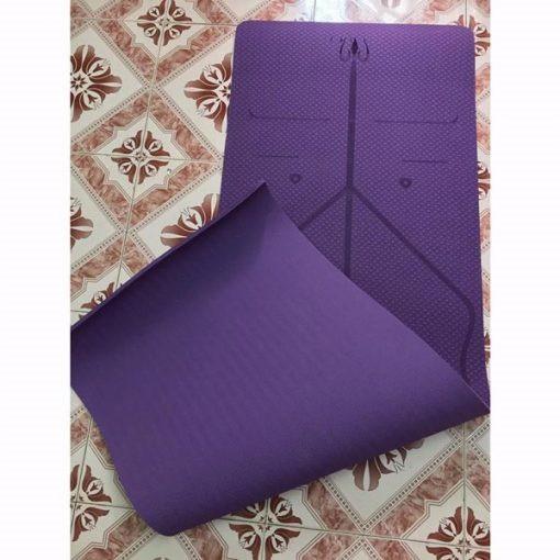 Thảm định tuyến 8mm Zen yoga Mat tặng túi đựng và dây buộc | KHỞI NGUYÊN SPORT