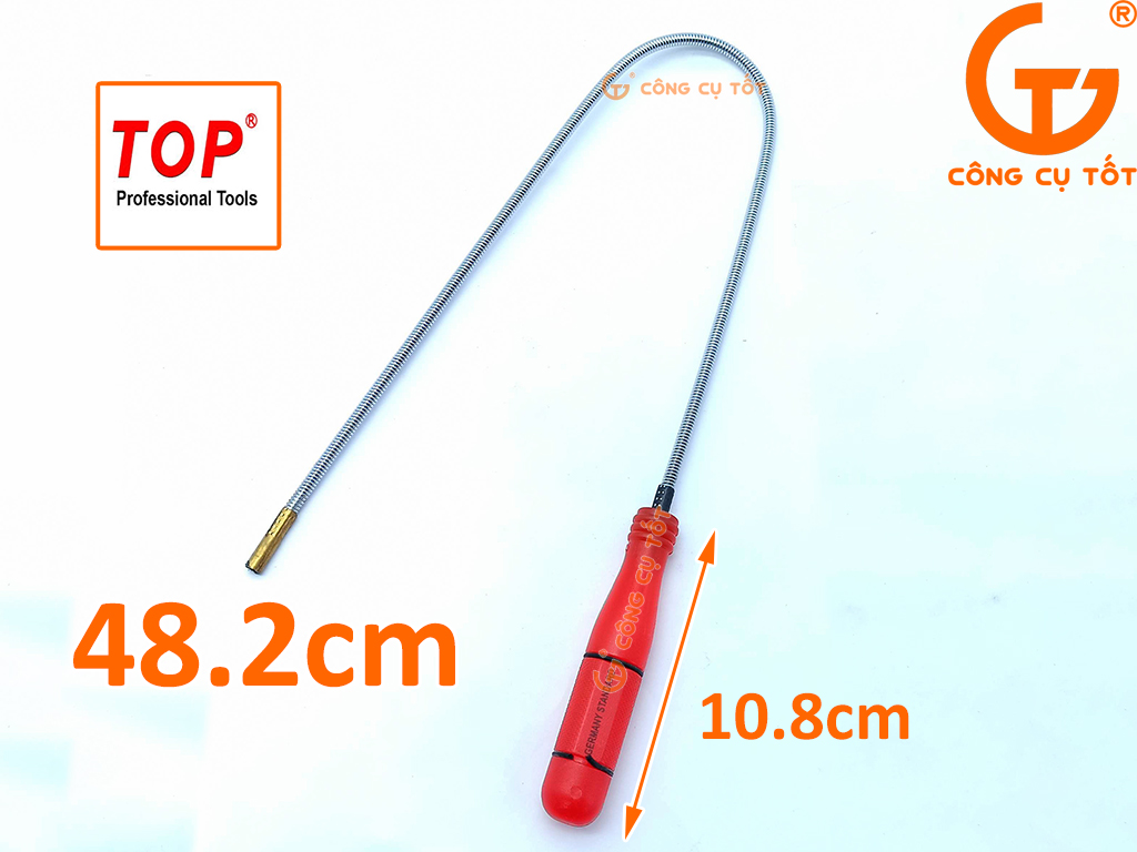 Cần hít ốc lò xo lực hút 0.5kg dài 59cm TOP