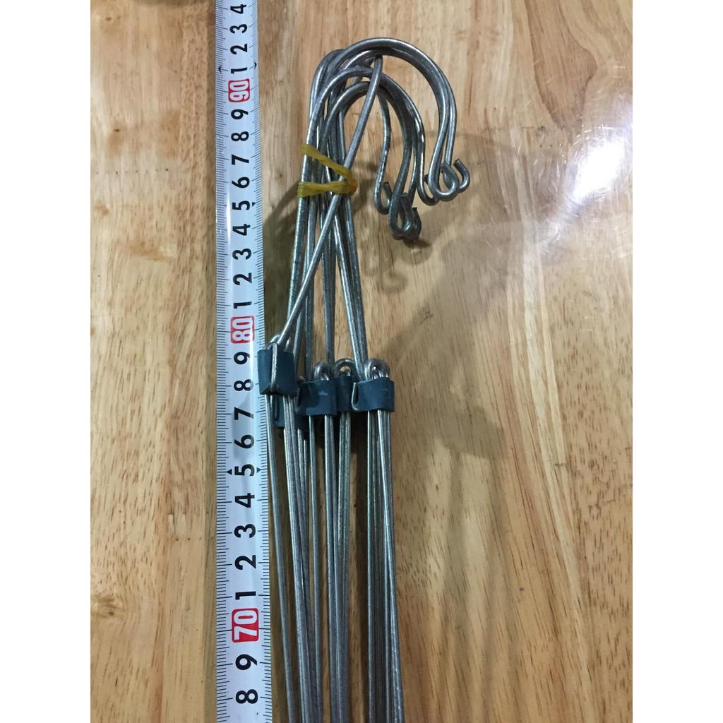 Móc treo chậu 80cm 10 cái