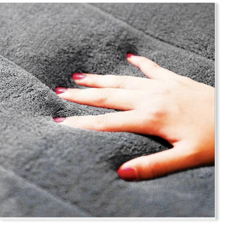 Bộ 2 thảm lông cừu 40x60cm - Gia Dụng SG