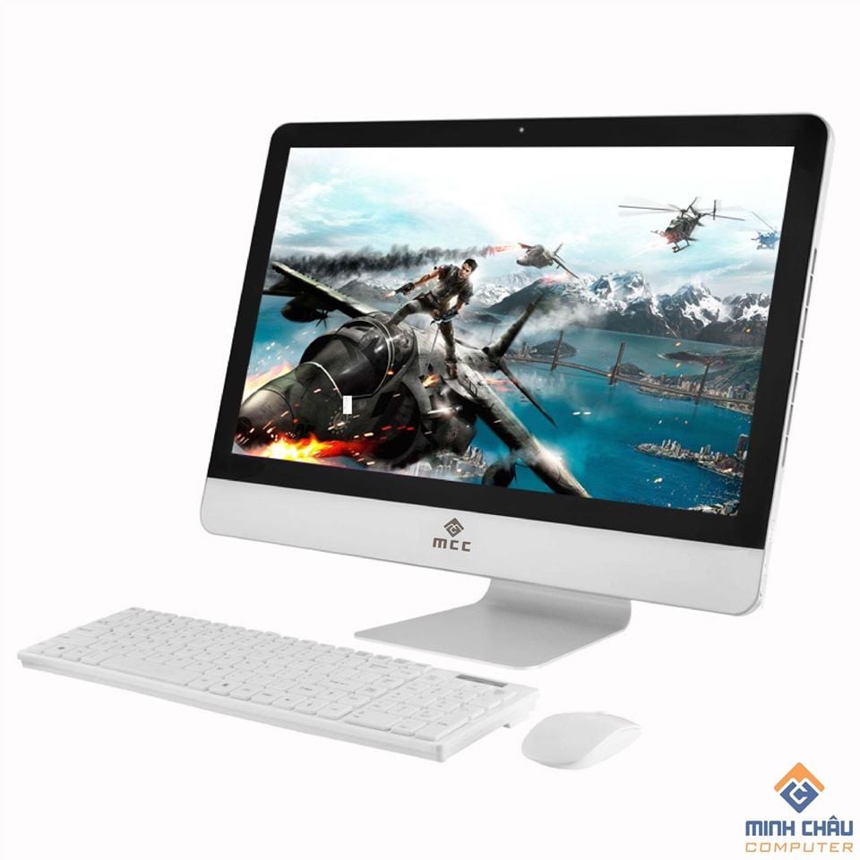 Bộ PC để bàn All in ONE (AIO) MCC8162 Home Office Computer CPU i3 8100/Ram16G/SSD240G/22inch - Hàng Chính Hãng