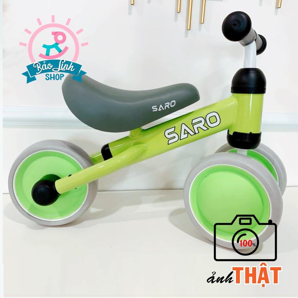 Xe thăng bằng chòi chân 3 bánh Saro CHÍNH HÃNG cho bé 9-18 tháng