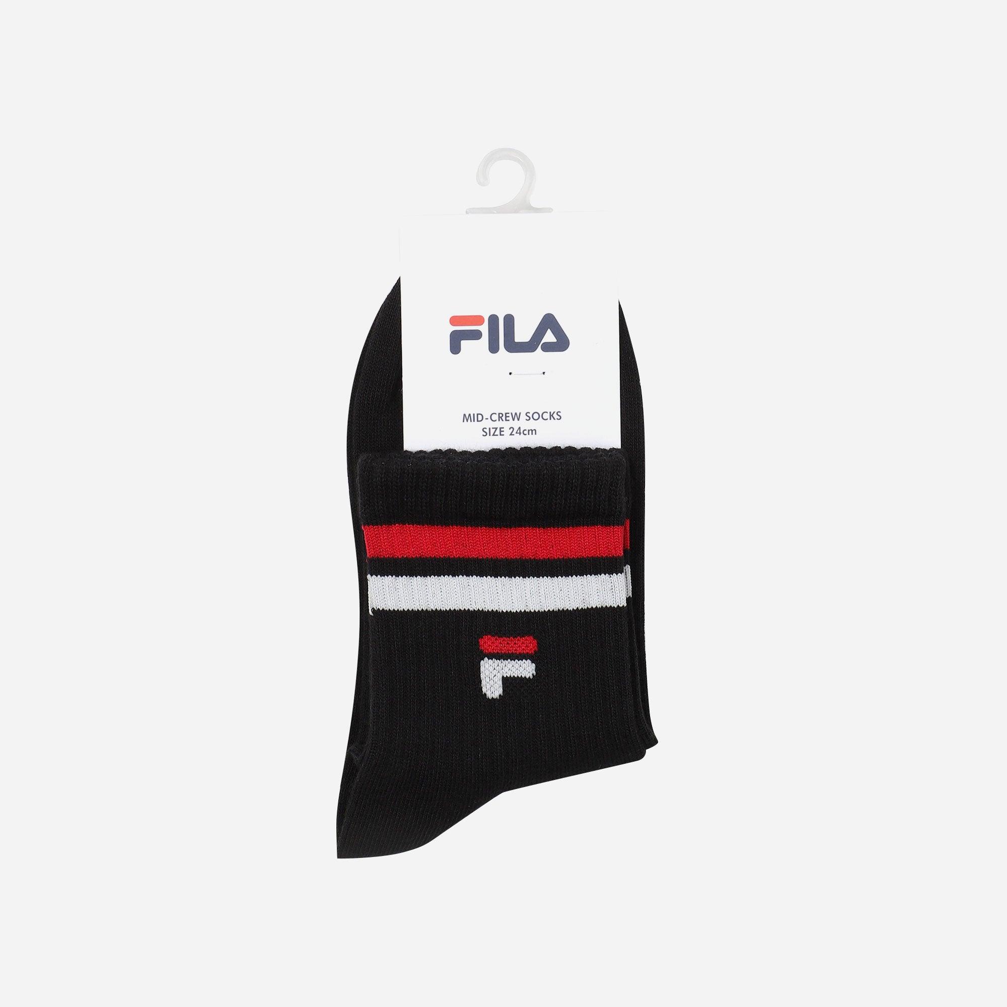 Vớ thể thao unisex Fila - FS3SCF5331X-BLK