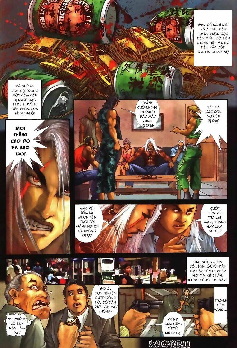 hỏa hồng niên đại hắc cốt đường chapter 94 10