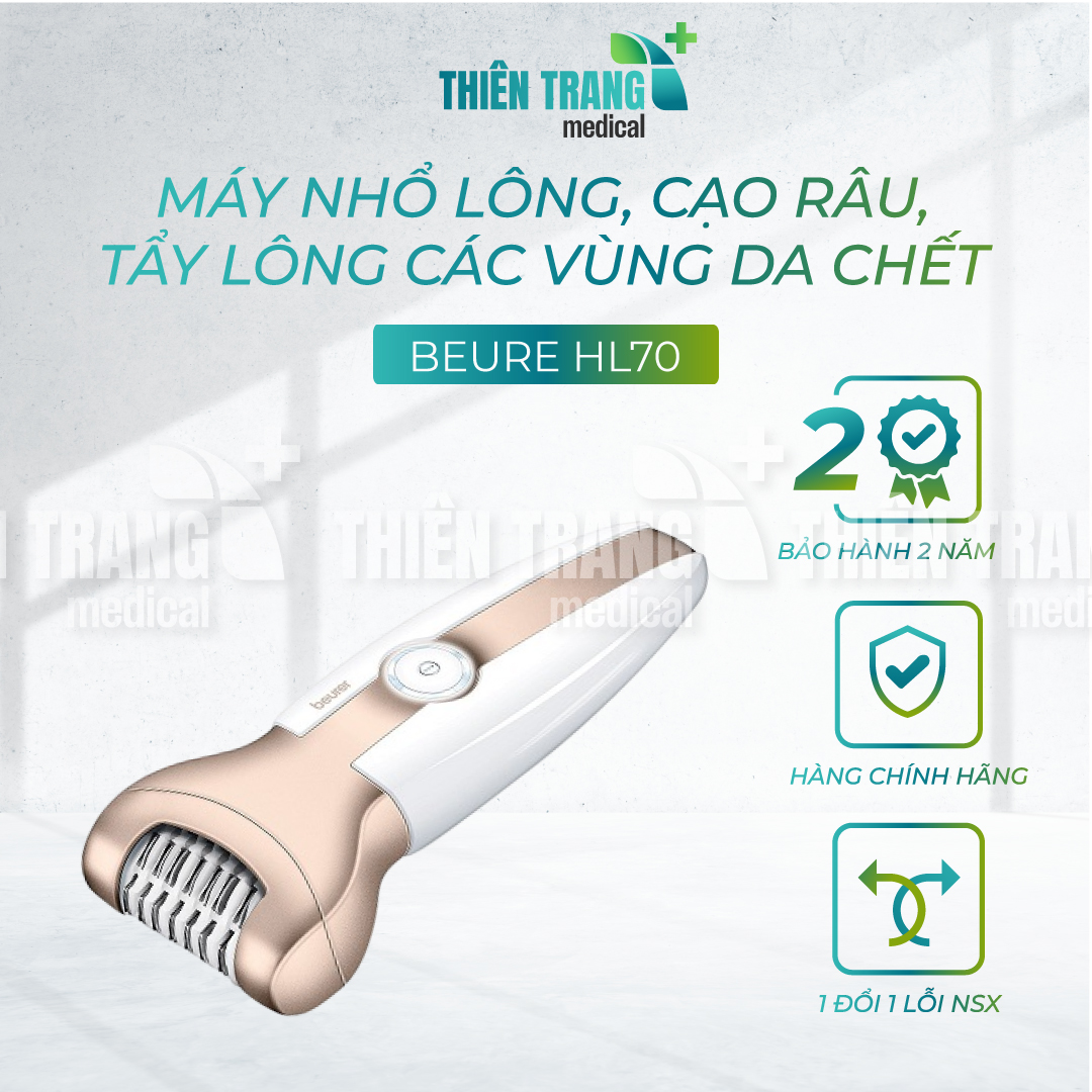 Máy nhổ lông, cạo râu, tẩy lông các vùng da chết HL70