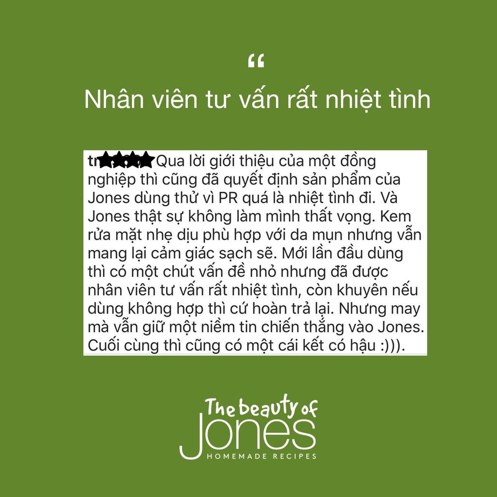 Combo cấp ẩm và chống nắng cho da dầu The Beauty of Jones