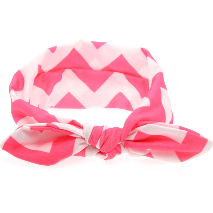 Băng đô turban bé gái cao cấp AHBĐ16 kiểu zic zắc