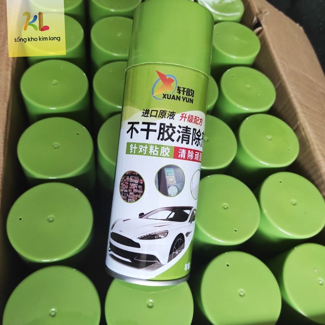 Keo xịt đa năng pj77 dán xốp và dán tường, chai tẩy keo đa năng