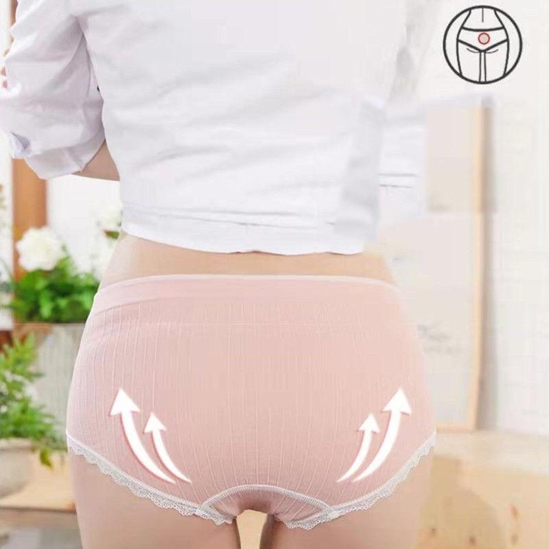 Hộp 5 quần nâng Mông thiên nga Quần Lót Nữ Cotton, Nâng Mông, Kháng Khuẩn