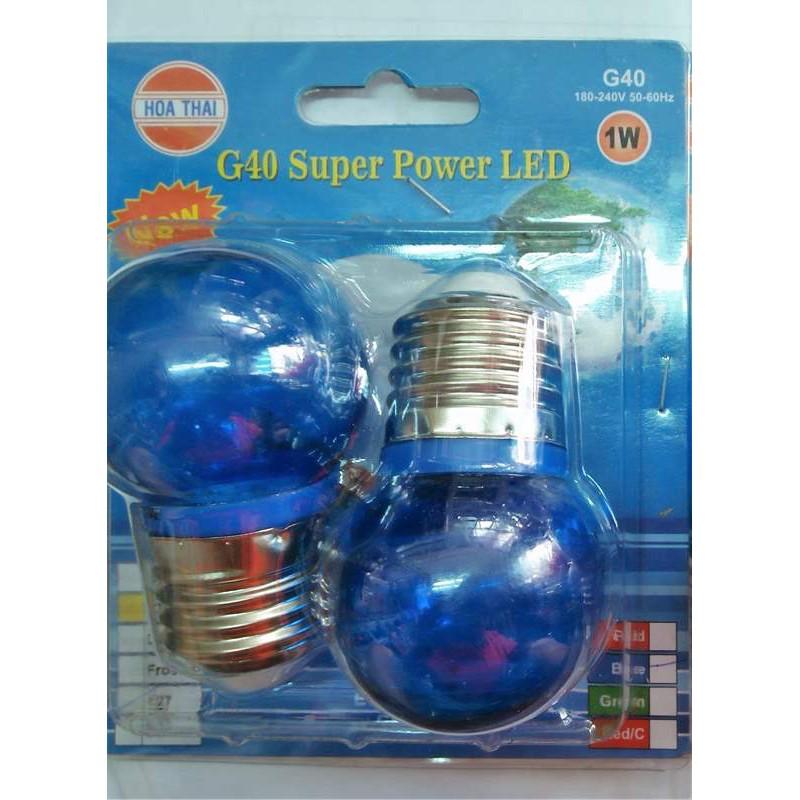 Bóng đèn Led chanh 1w Hoà thái - để bàn thờ, thần tài, ông địa siêu sáng siêu tiết kiệm