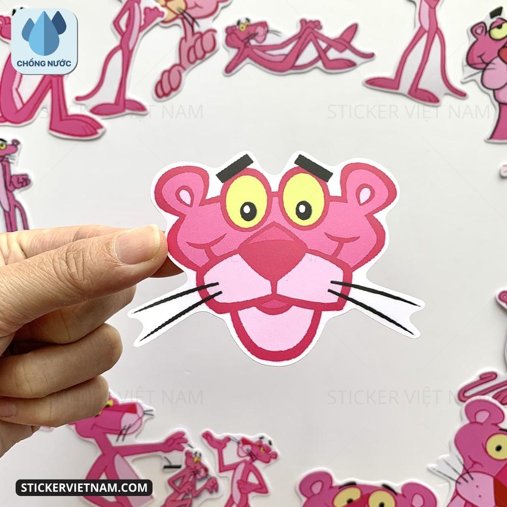 Bộ sticker in hình Báo Hồng - Pink Panther - Dán Trang Trí - Chất ...