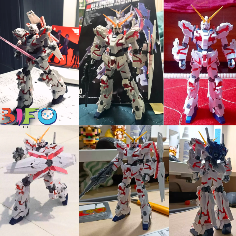 Mô Hình Gundam HG Unicorn Destroy Mode RX-0 HGUC 100 6606 1/144 High Grade Đồ Chơi Lắp Ráp Anime