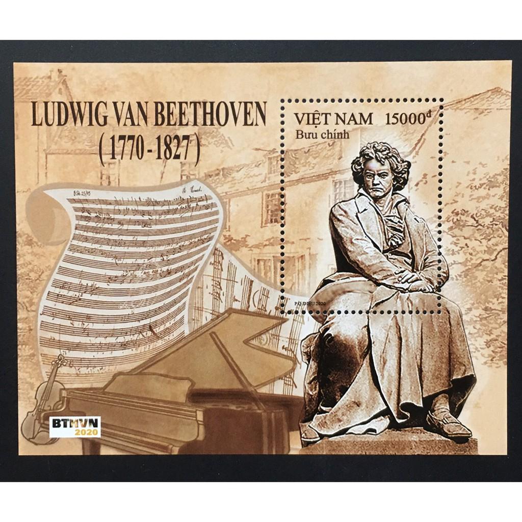 Bloc Stamps VietNam 2020 Ludwig Van Beethoven MNH