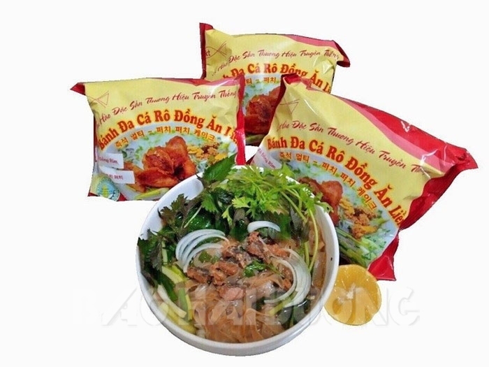 Thùng 20 gói Bánh đa ăn liền Khánh Thọ mix 2 vị (cá rô đồng hải sản)